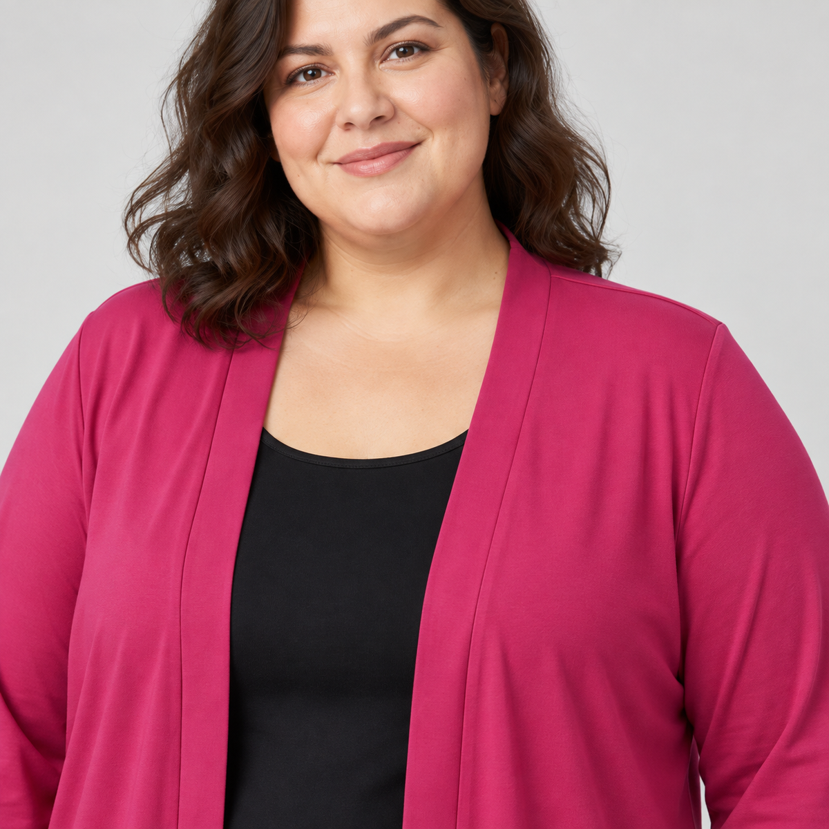 Tapadito fucsia mujer talla grande Catherines 4XL