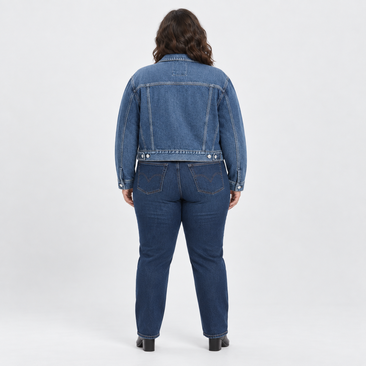 Chaqueta de mezclilla mujer talla grande GAP XL