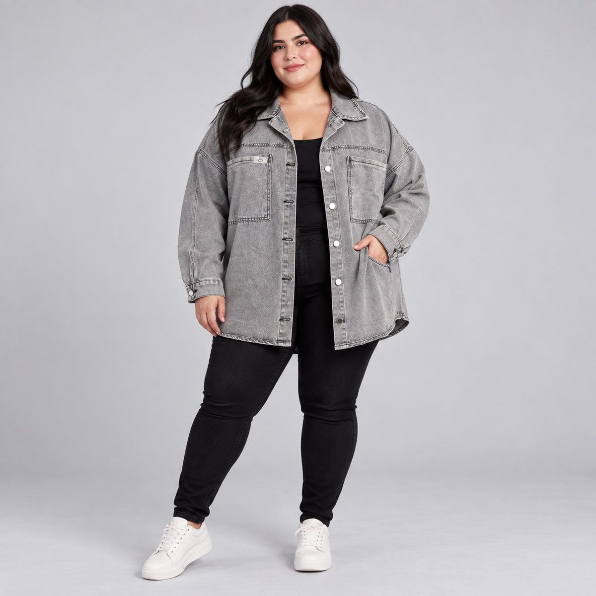 Chaqueta de mezclilla liviana Coleccion Argentina