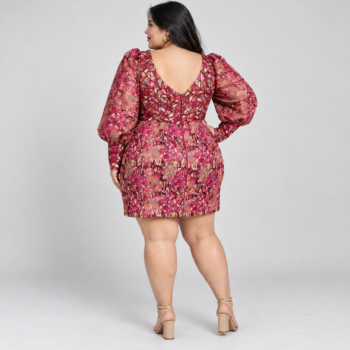 Vestido Corto tejido en Hilo Le Victoria XL