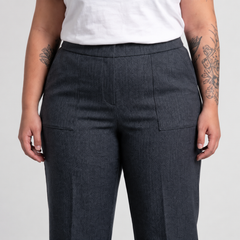 Pantalón mujer talla grande gris oscuro Mondetta XL