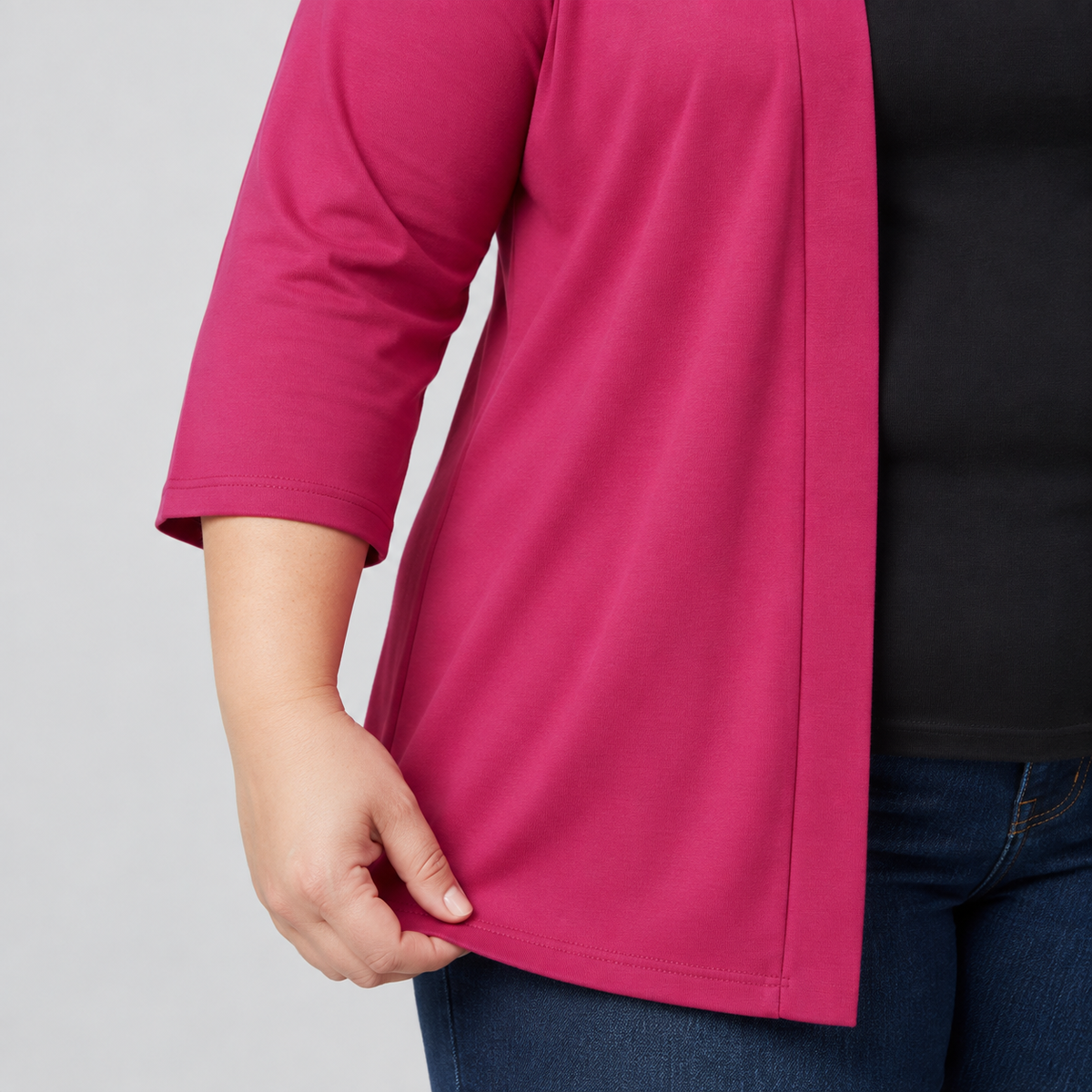 Tapadito fucsia mujer talla grande Catherines 4XL