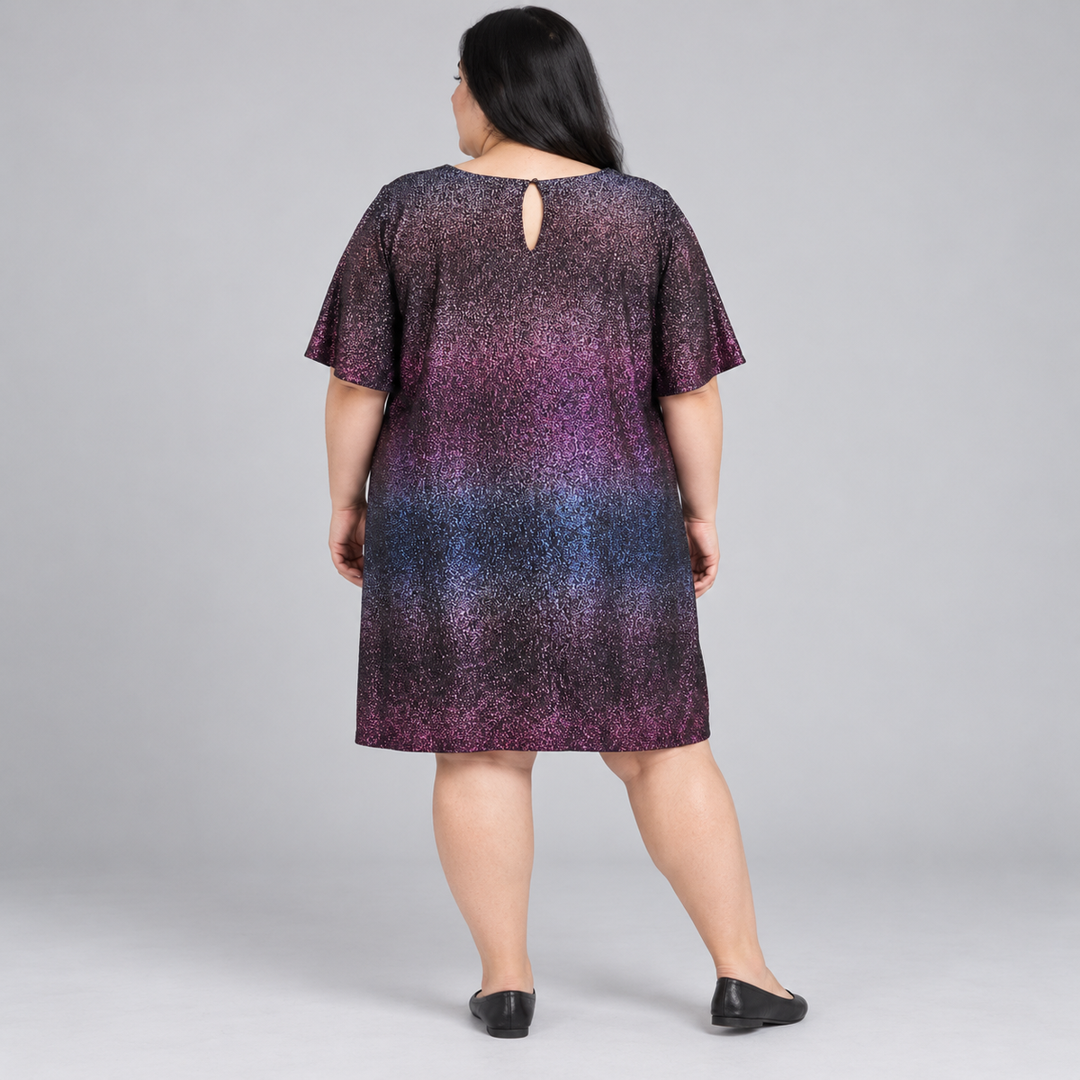 vestido Lanebryant brillos fiesta 2XL