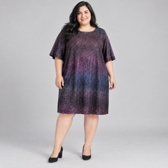 vestido Lanebryant brillos fiesta 2XL