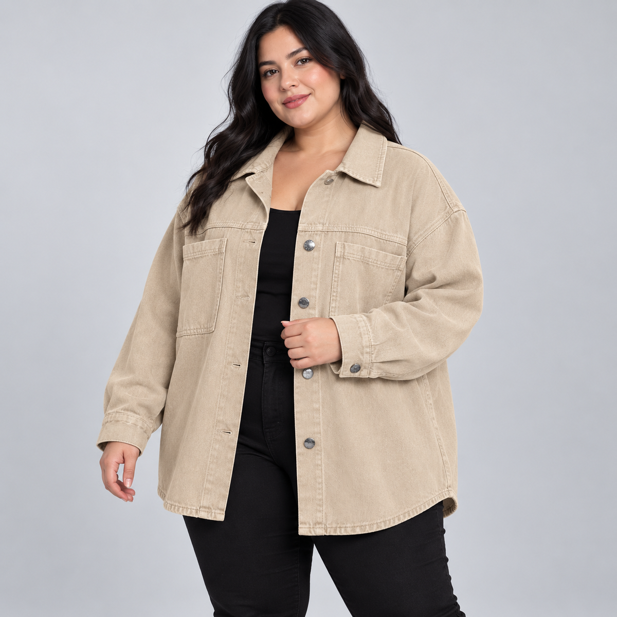 Chaqueta de mezclilla liviana Coleccion Argentina