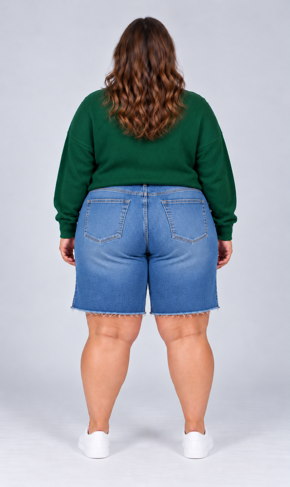 Short Universal Thread mezclilla desflecado – talla 2XL