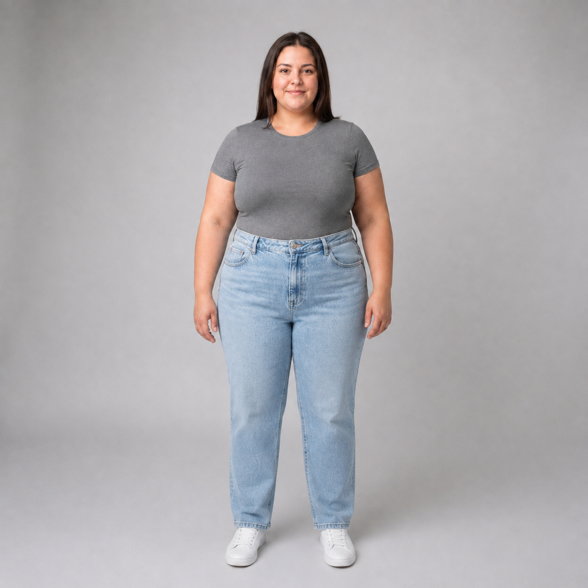 Jeans Old Navy mujer recto tiro alto talla grande