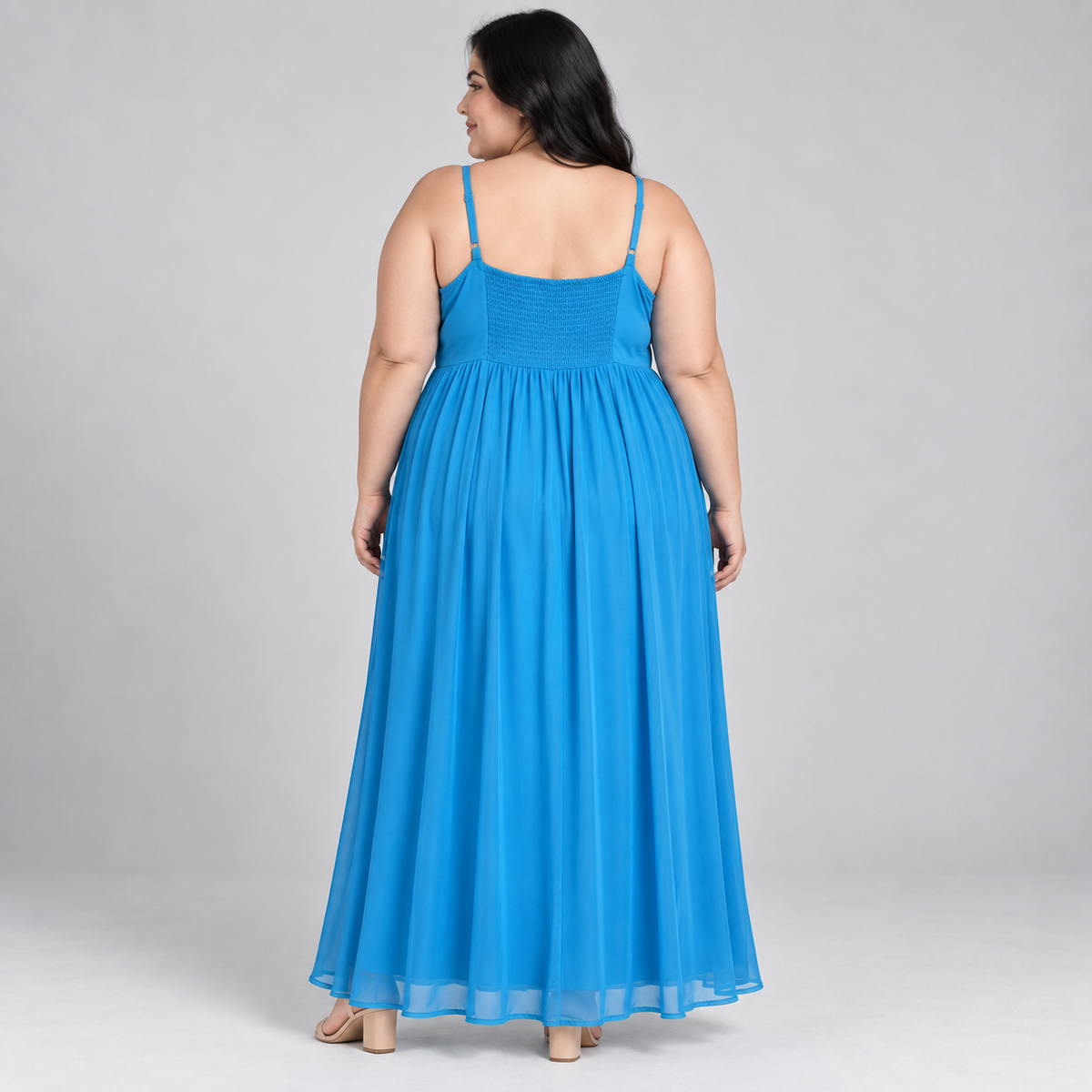 vestido coral de presentacion torrid 2XL