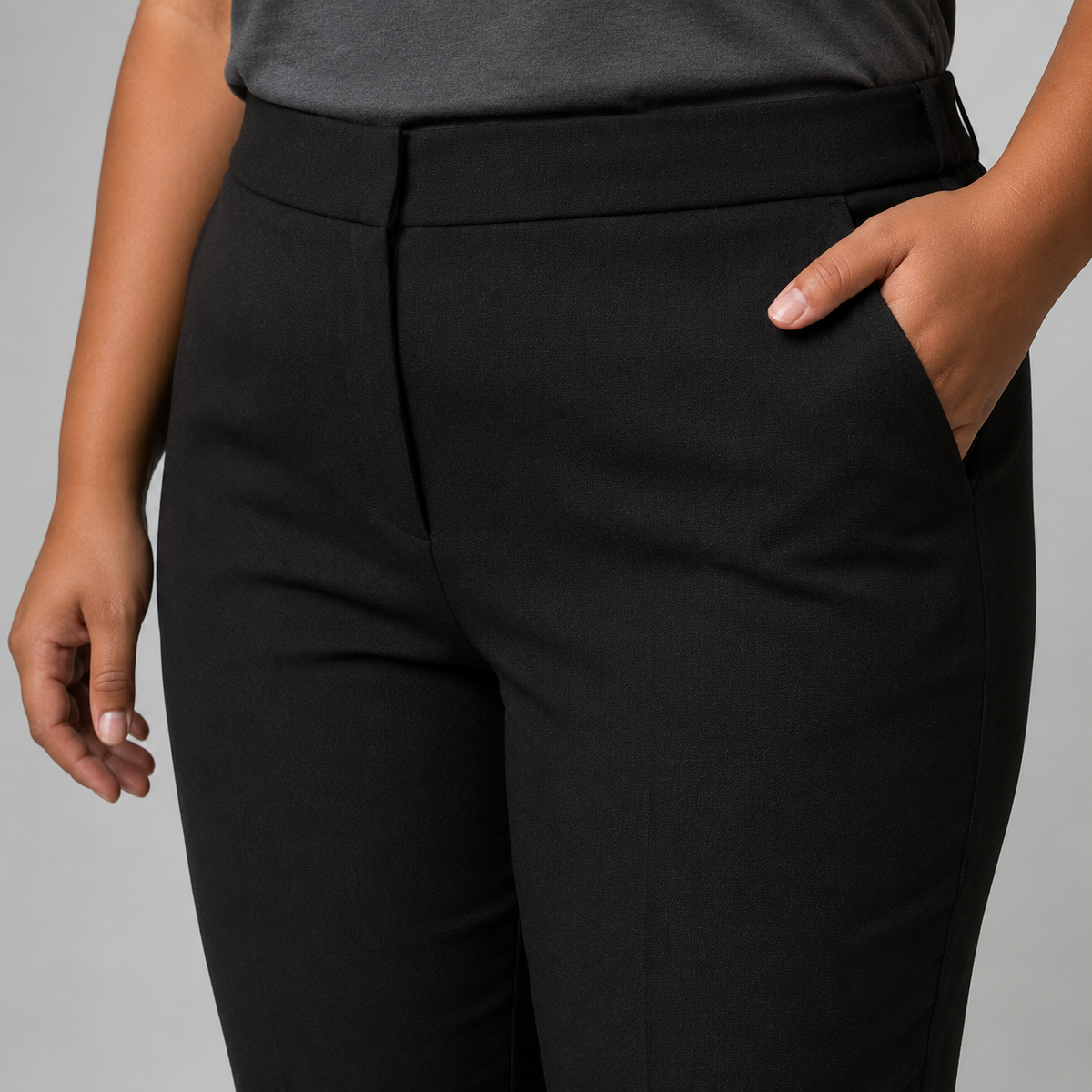 Pantalón negro de vestir mujer marca Alfani talla XL
