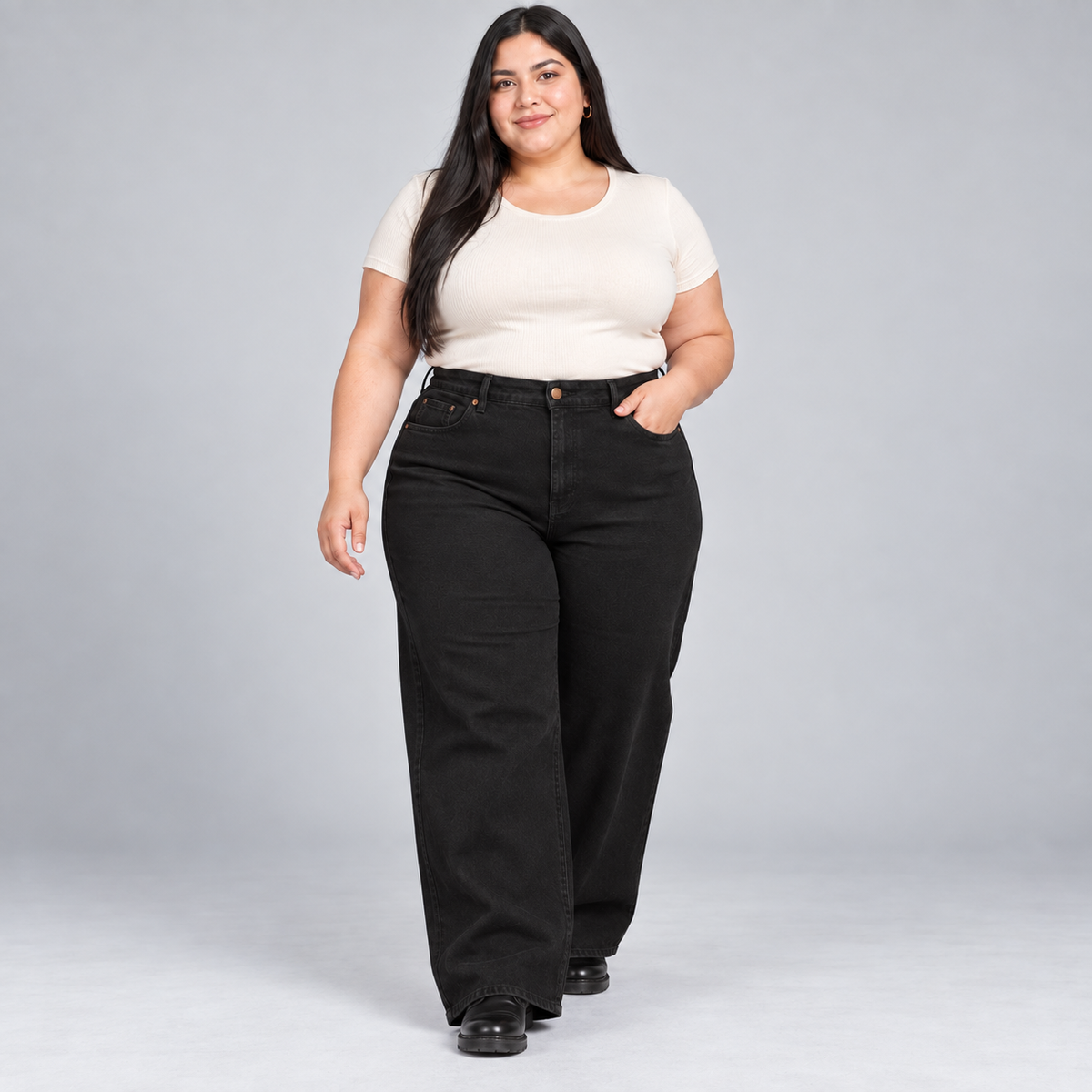 Jeans wide leg Coleccion Argentina