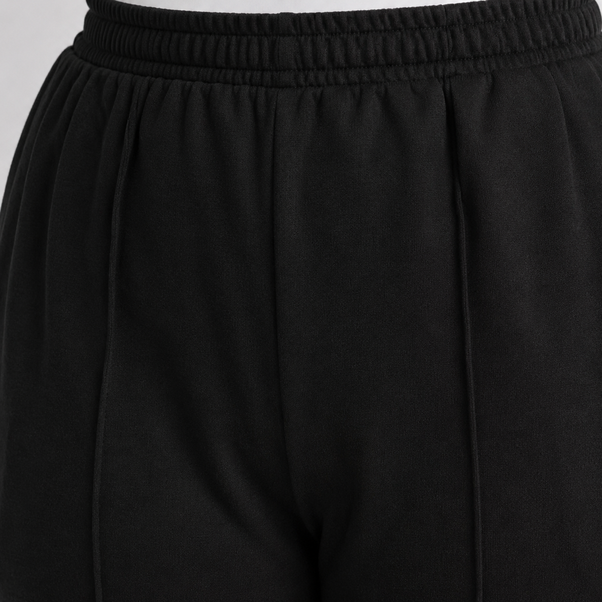 Palazzo algodón afranelado forrado mujer talla grande confección nacional negro XL a 3XL