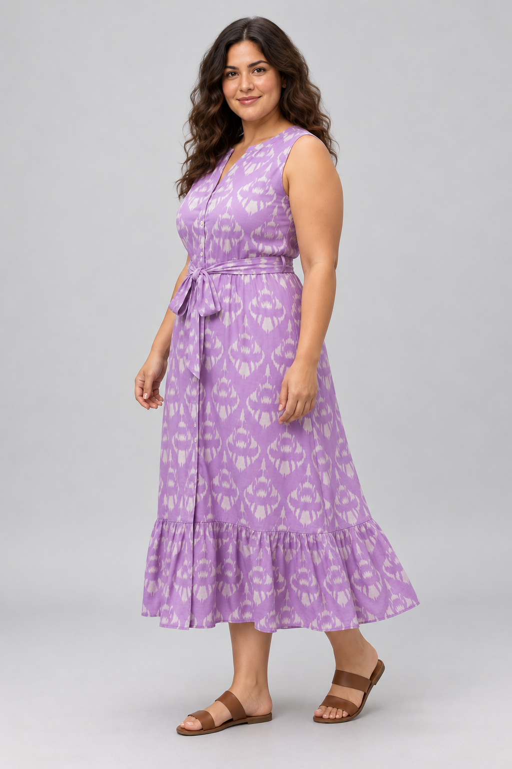 Vestido lila mujer Talbots