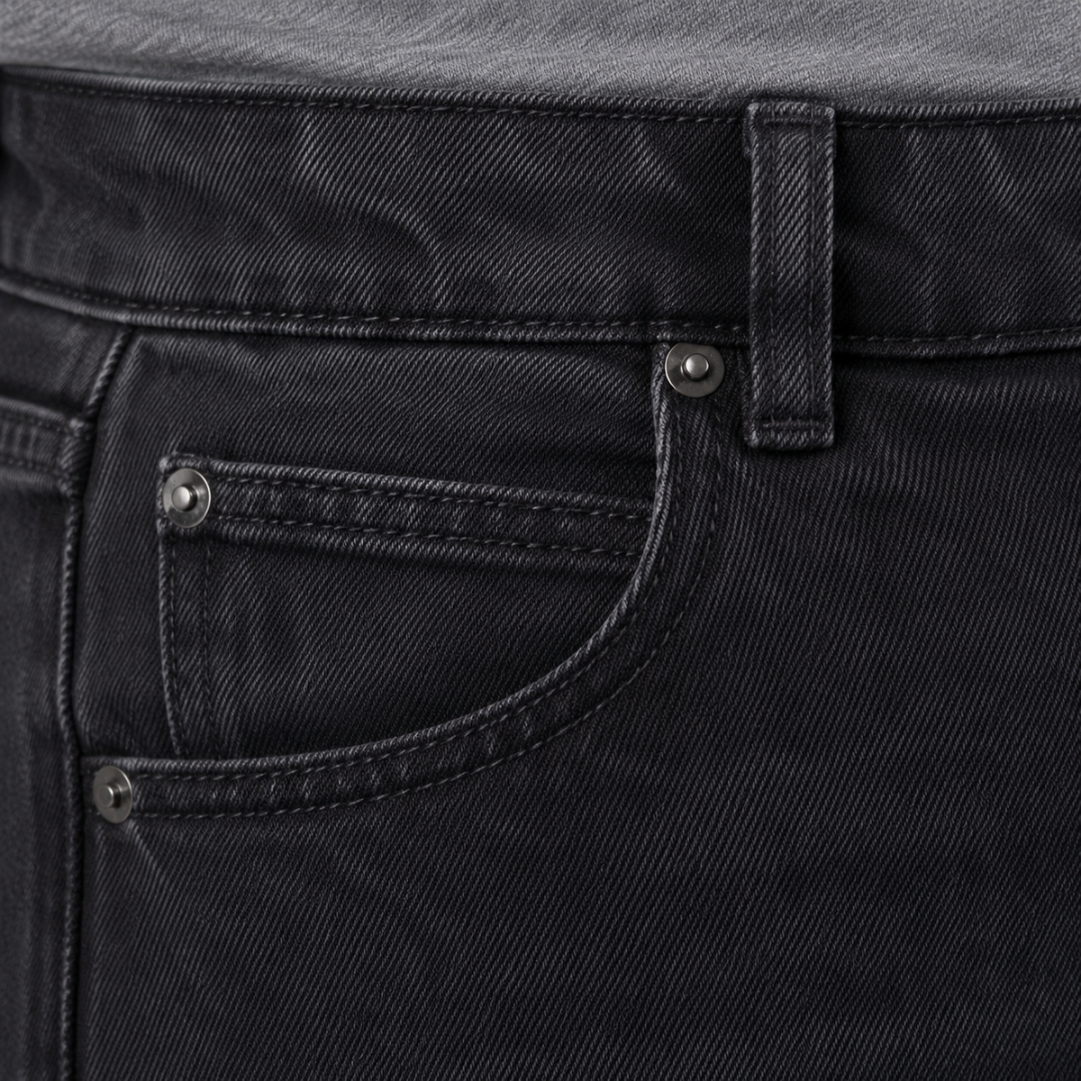 Jeans wide leg negro mujer talla grande confección nacional