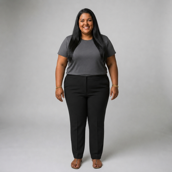 Pantalón negro de vestir mujer marca Alfani talla XL