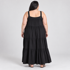 vestido negro sin mangas goodfellow&co 2XL