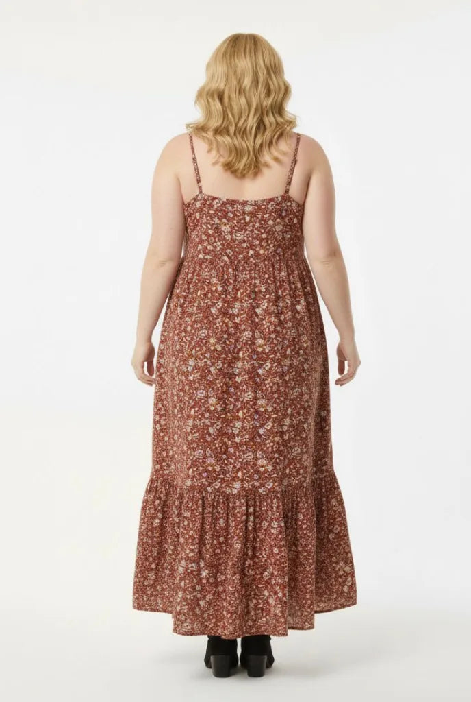 Vestido de verano Old Navy con tirantes estampado floral