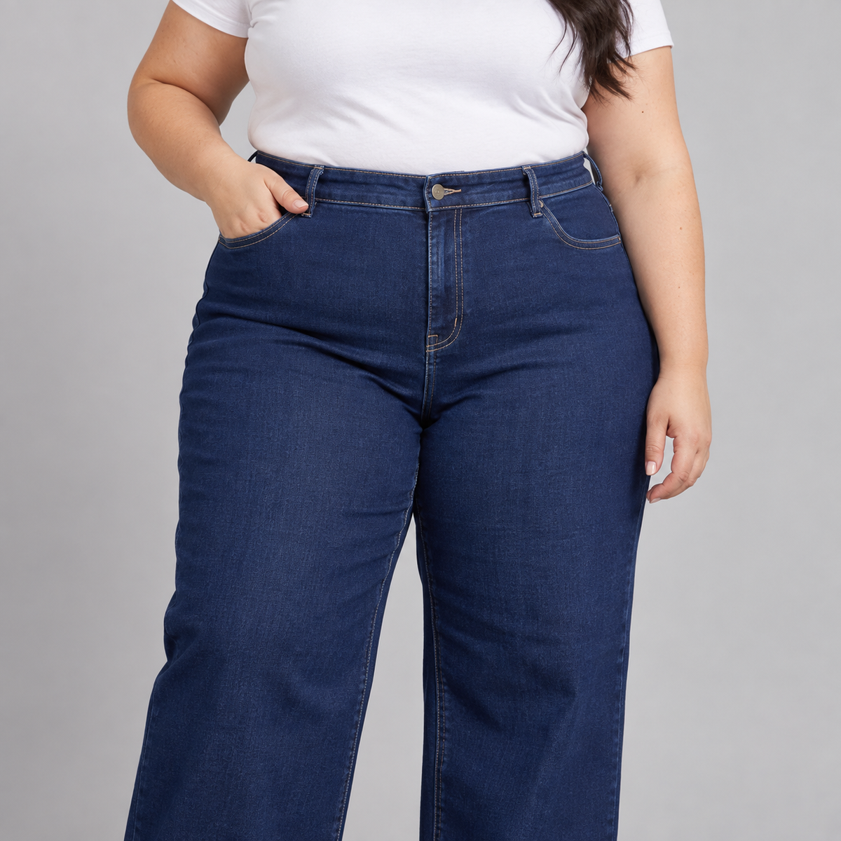 Jeans wide leg Coleccion Argentina