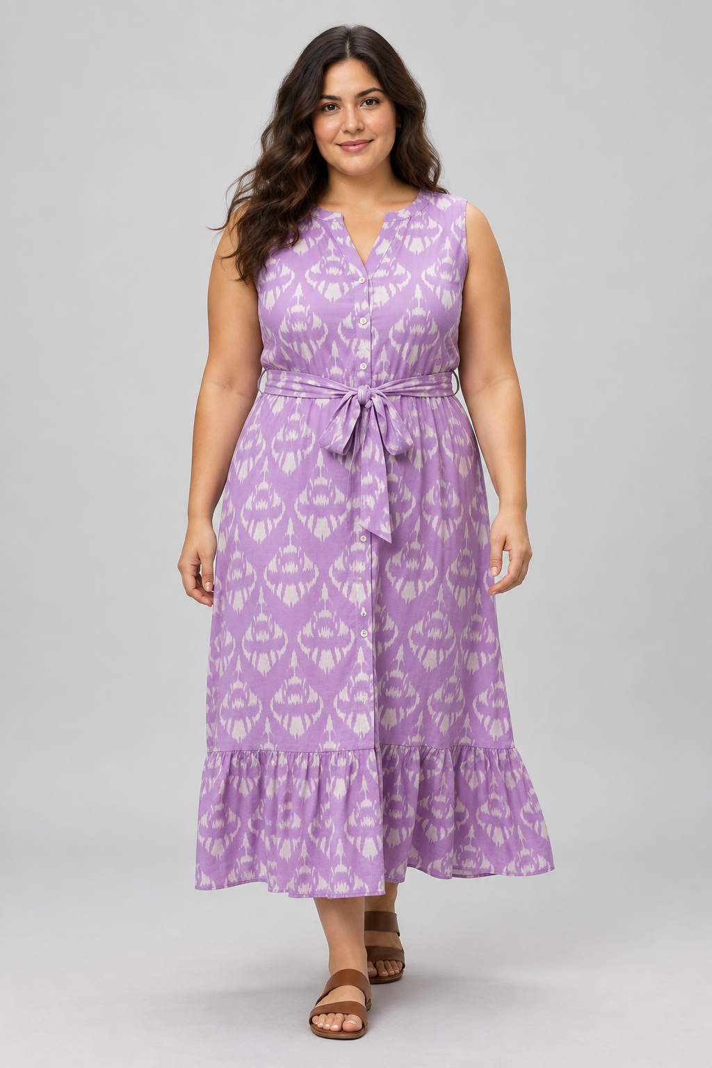 Vestido lila mujer Talbots