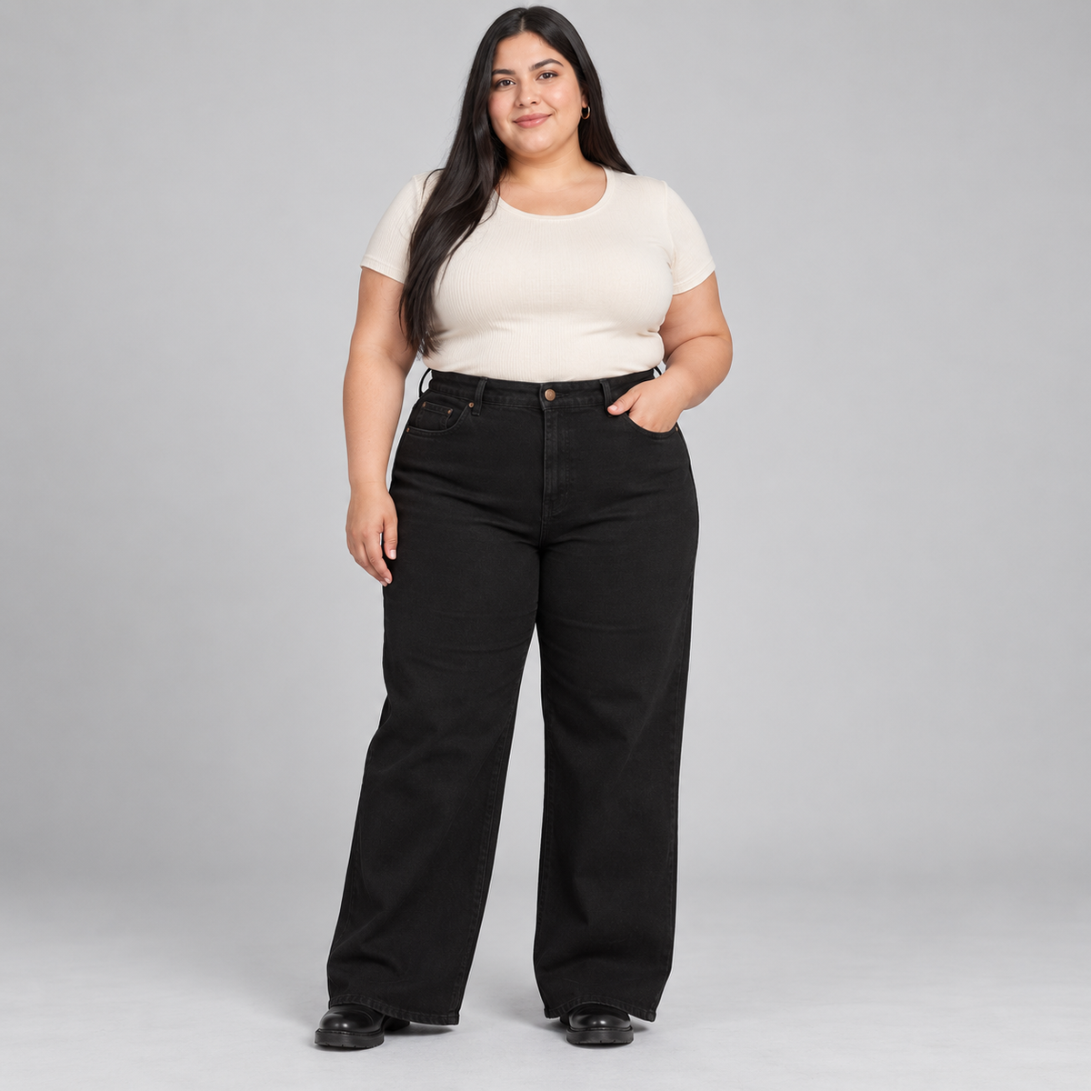 Jeans wide leg Coleccion Argentina