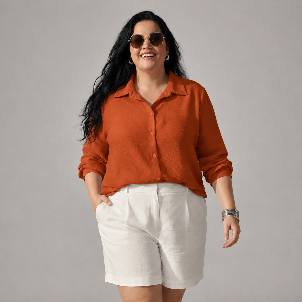 Blusa mujer talla grande Moda Brasil