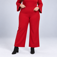 Enterito mujer talla grande rojo Adrianna Papell elegante