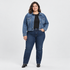 Chaqueta de mezclilla mujer talla grande GAP XL