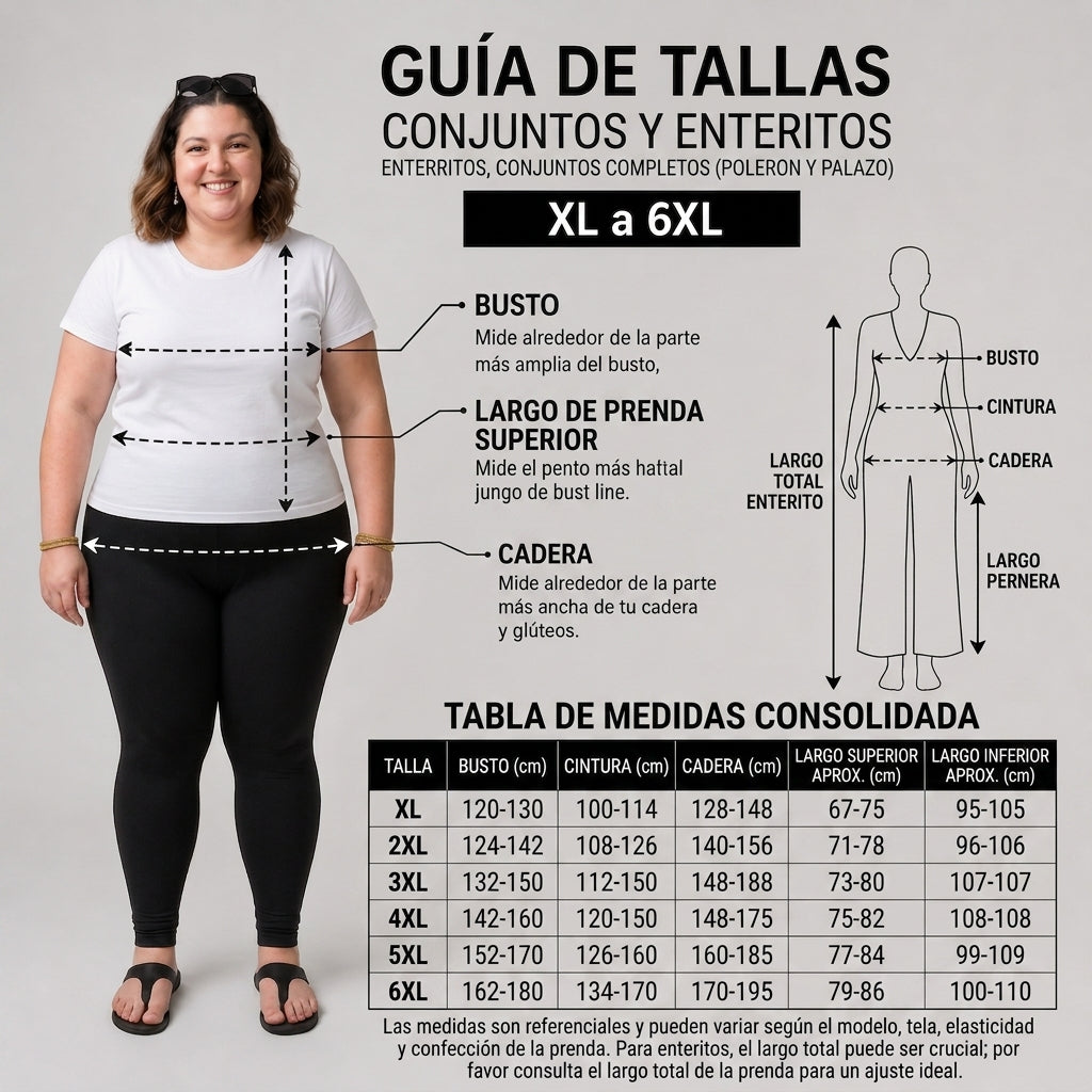 Guía de tallas