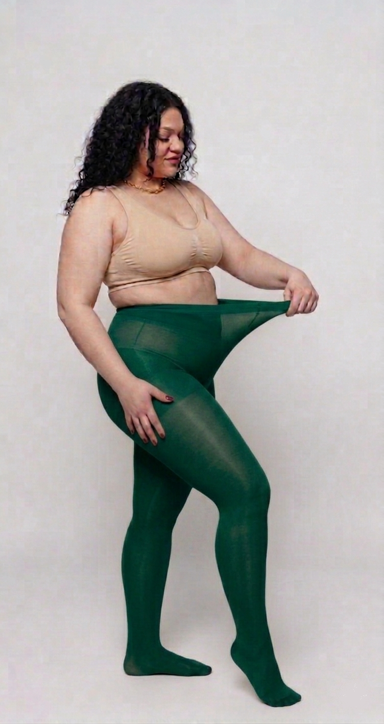 Pantys mujer talla grande variedad de colores 200 denieres