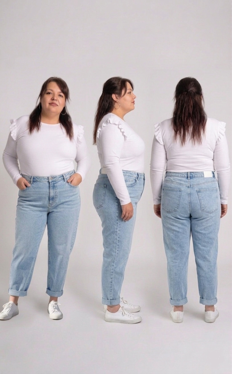 Jeans old navy mujer recto talla grande tiro alto