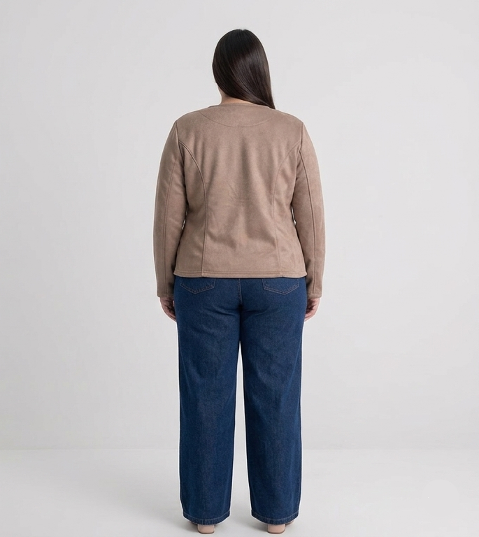 Chaqueta mujer talla grande confección nacional tradicional