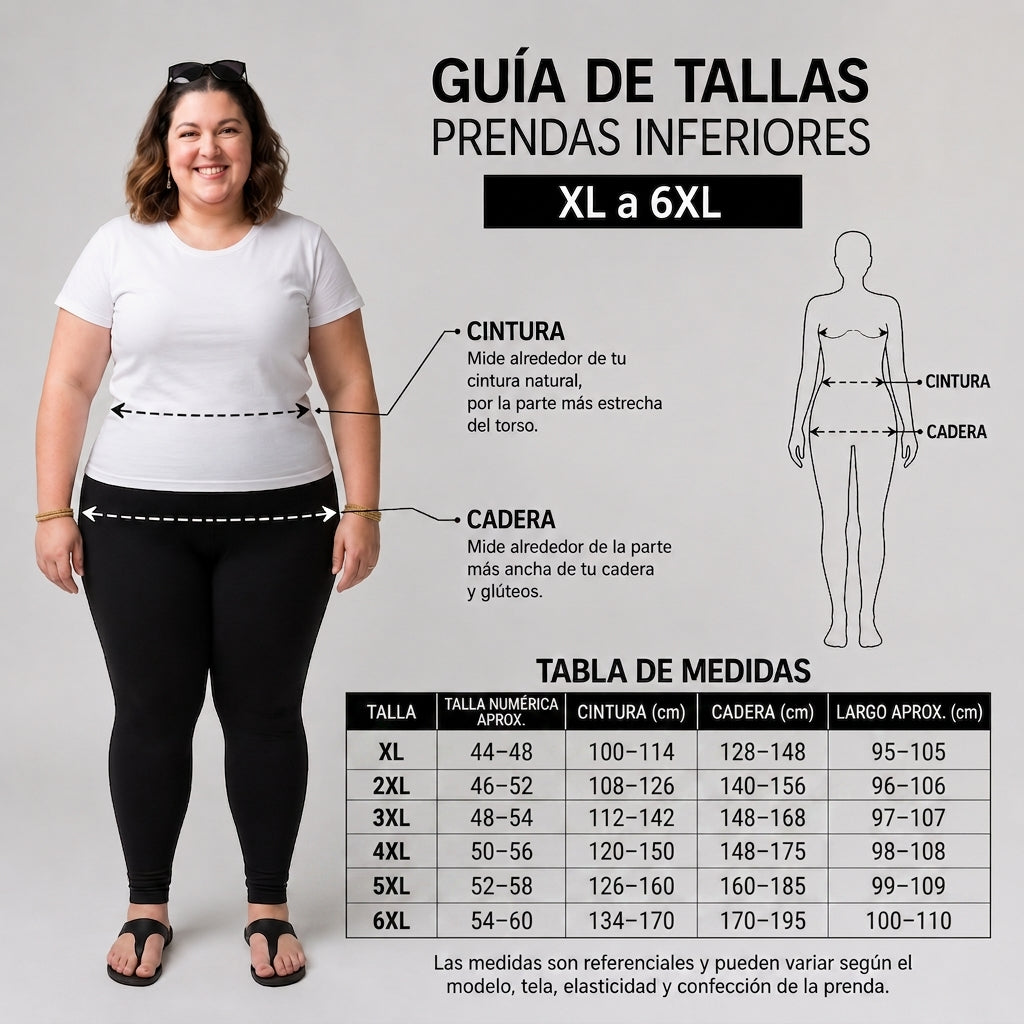 Guía de tallas