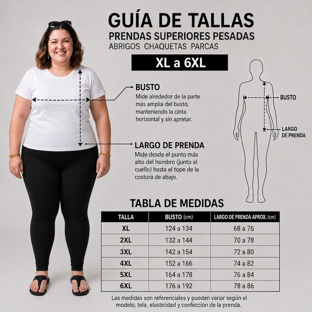 Guía de tallas