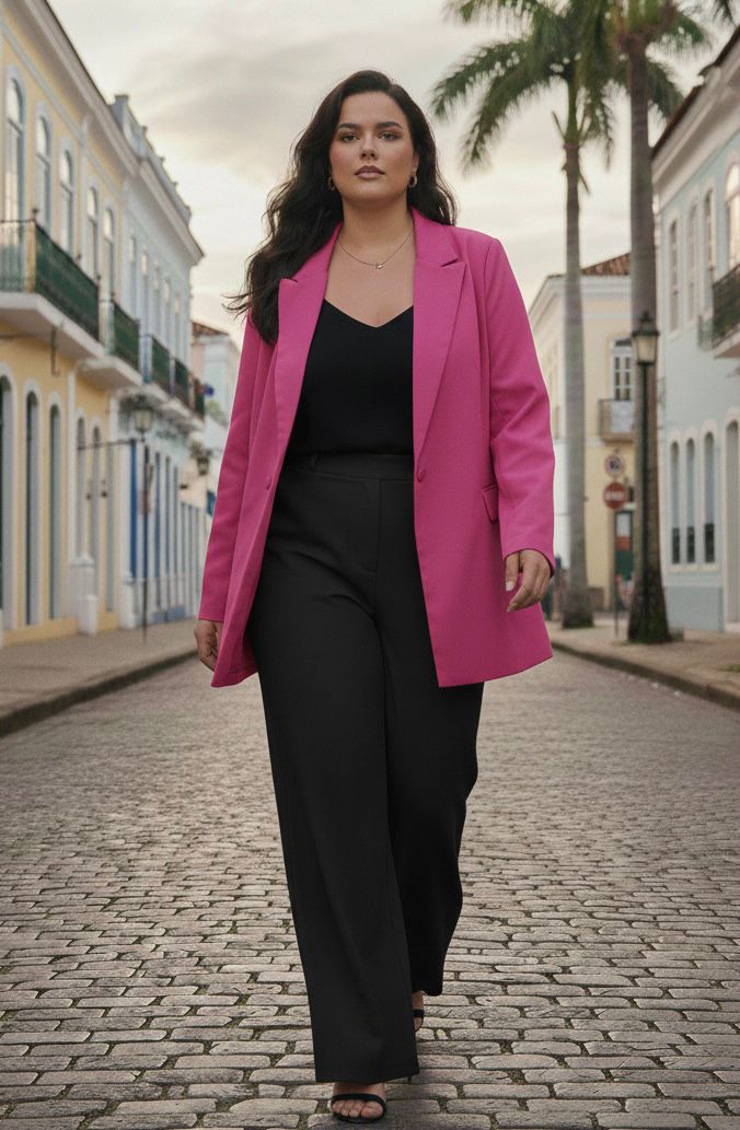 Blazer mujer talla grande by brasil Ultimas Unidades