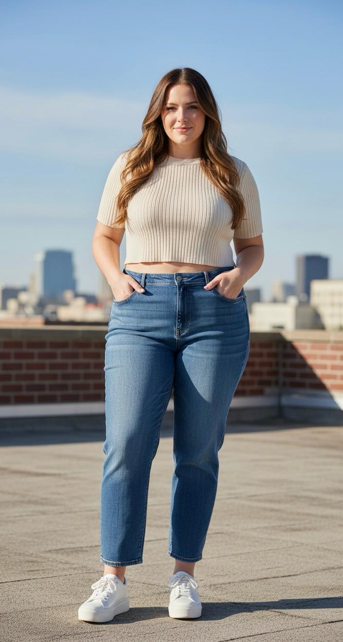 Jeans Old Navy mujer azul corte recto elasticado talla grande