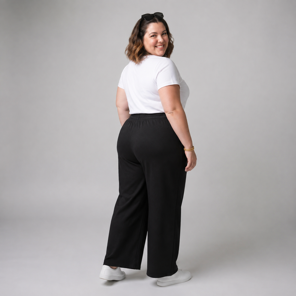 Palazzo algodón afranelado mujer talla grande confección nacional XL 2XL 3XL
