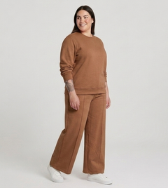 Conjunto Polerón y Palazzo mujer talla grande confección nacional