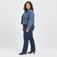 Chaqueta de mezclilla mujer talla grande GAP XL
