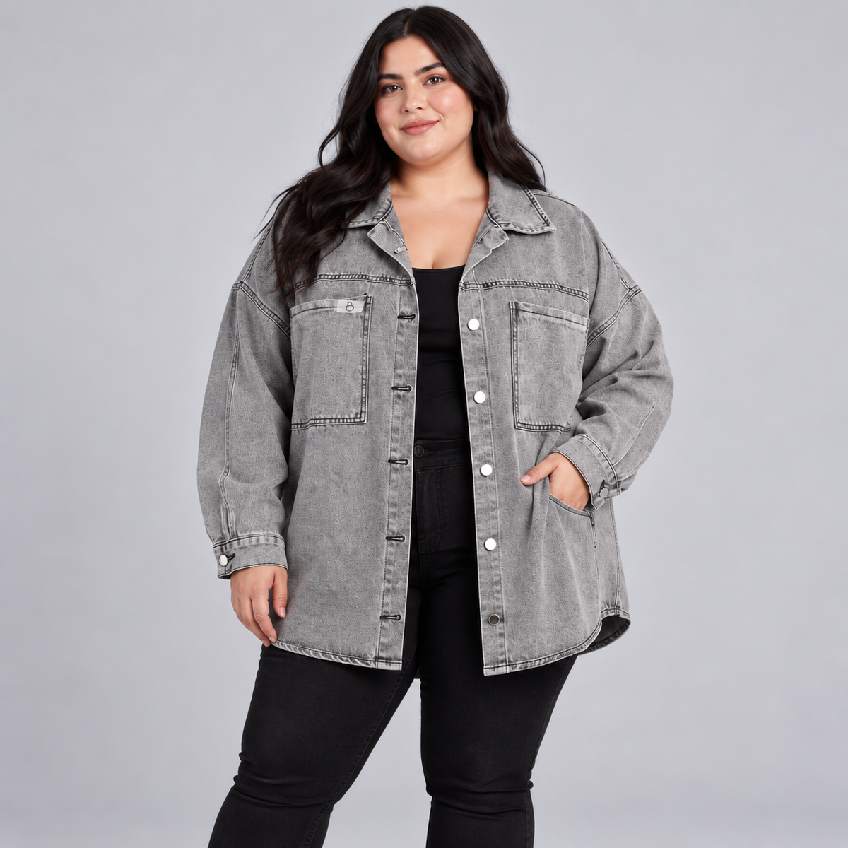 Chaqueta de mezclilla liviana Coleccion Argentina
