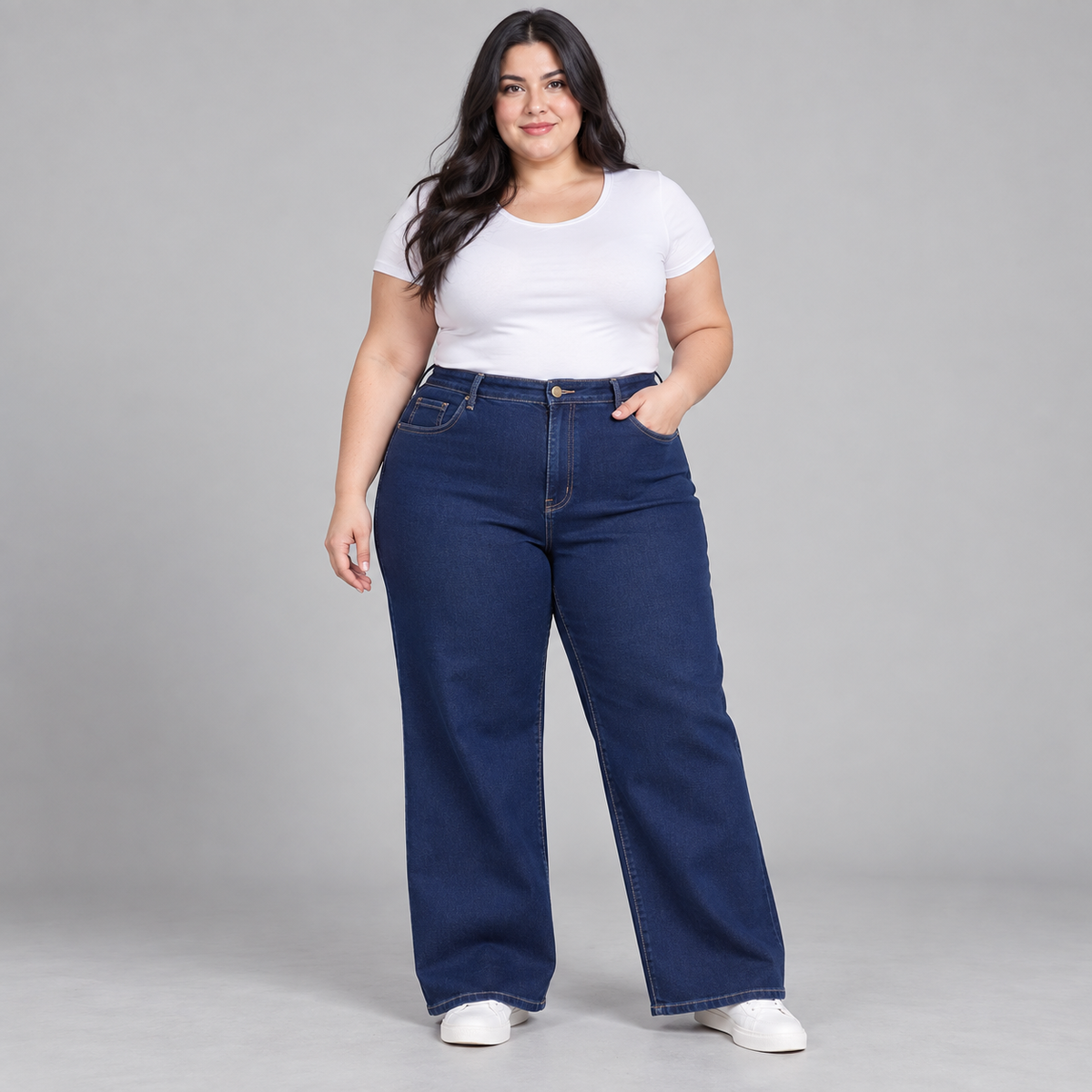 Jeans wide leg Coleccion Argentina
