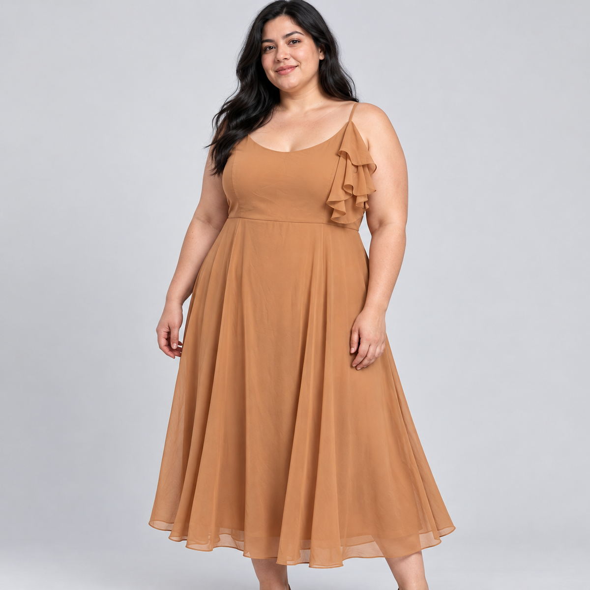 Vestido de gala damasco Celebrate talla 2XL