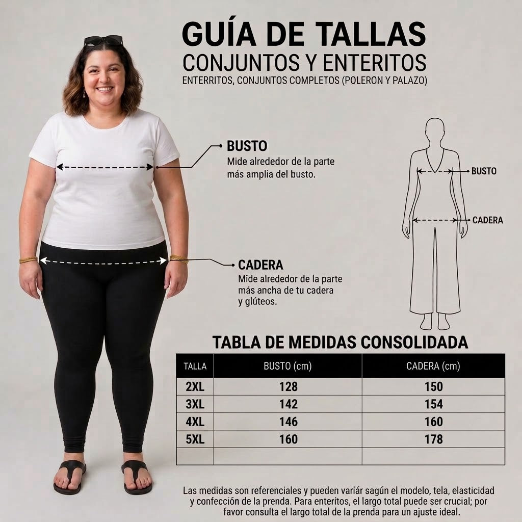 Guía de tallas