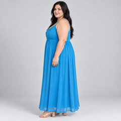 vestido coral de presentacion torrid 2XL