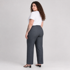 Pantalón mujer talla grande gris oscuro Mondetta XL