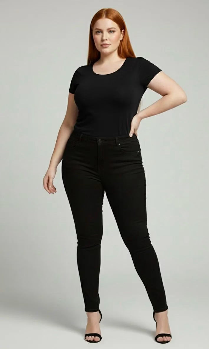 Jeans con faja by brasil mujer talla grande Superlipo