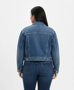 Chaqueta de mezclilla mujer talla grande GAP XL