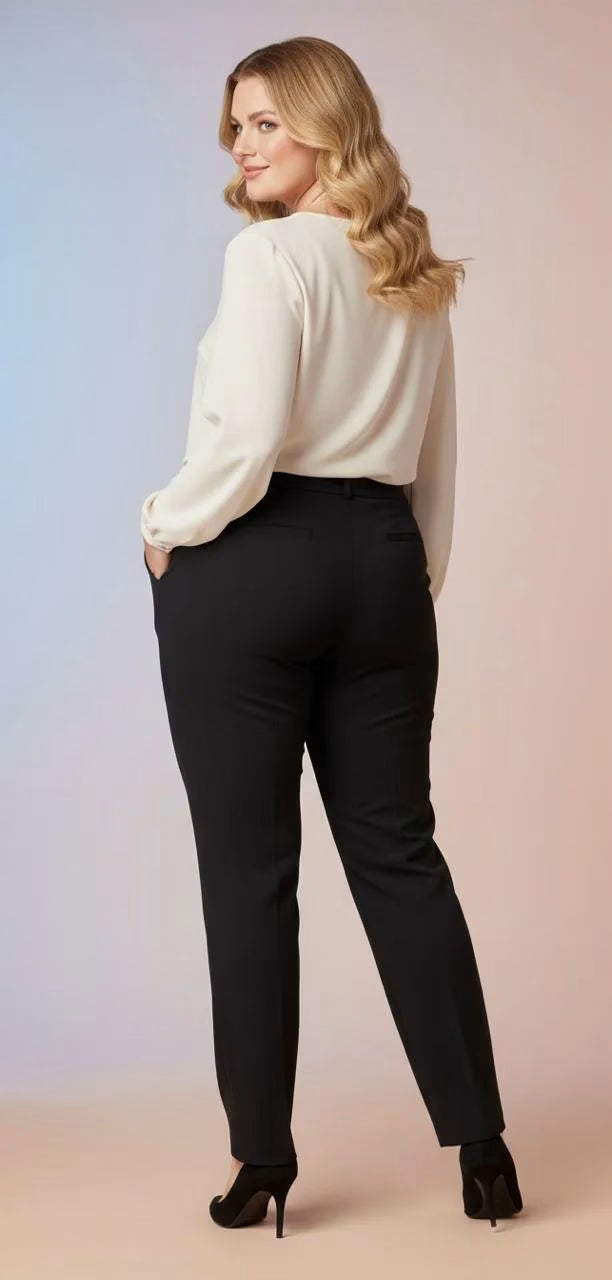 Pantalón negro de vestir mujer marca Alfani talla XL