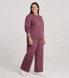 Conjunto Polerón y Palazzo mujer talla grande confección nacional