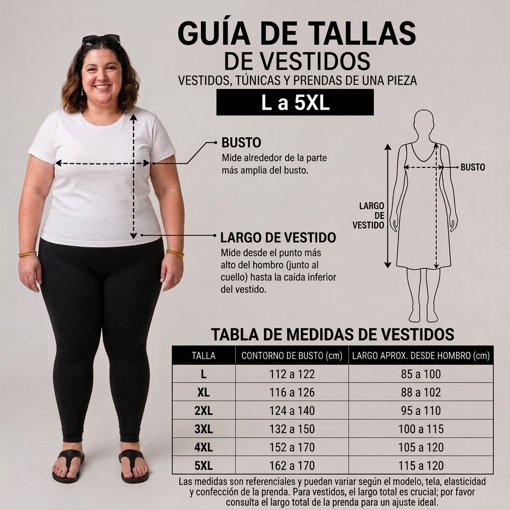 Guía de tallas