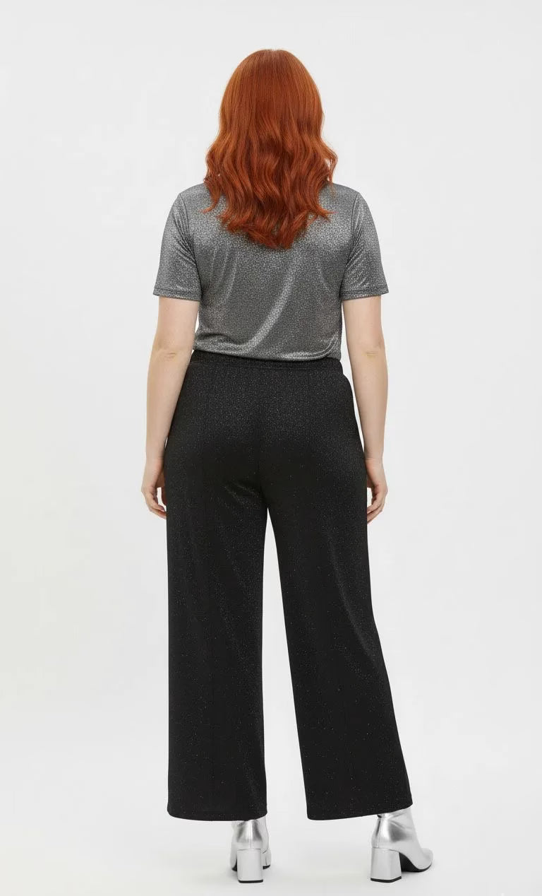 Pantalón Palazzo Liso Tela Sofía mujer talla grande Confección Nacional