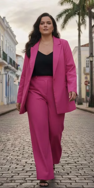 Blazer mujer talla grande moda brasil variedad de colores